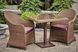 Olivia Korfy garden set, Tobacco rattan, Tobacco, Gray