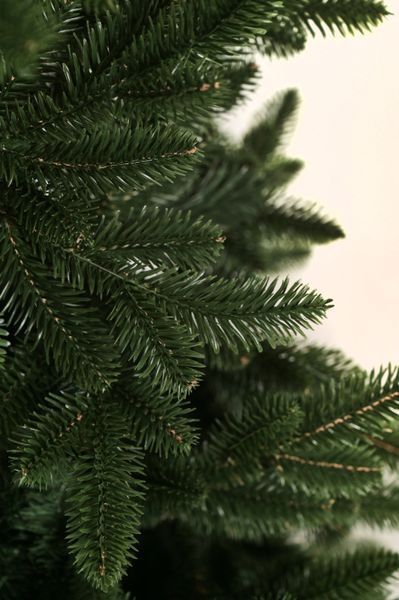 Artificial Christmas tree "Poltava", cast plastic, PVC, dark green color, 1.2, Dark Green, 50 sm