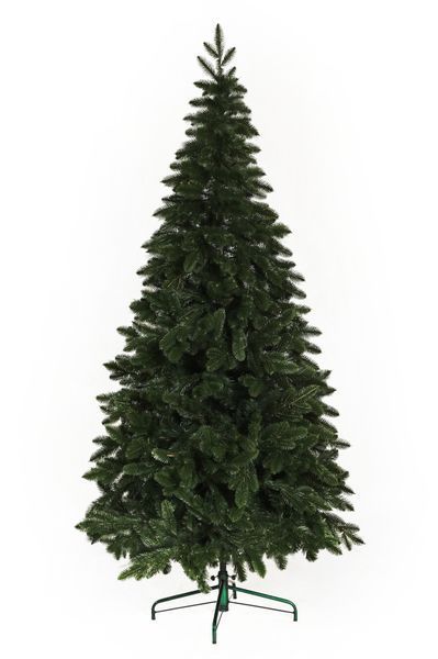 Artificial Christmas tree "Poltava", cast plastic, PVC, dark green color, 1.2, Dark Green, 50 sm