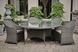 Olivia Quattro garden set, Gray rattan, Grey, Beige