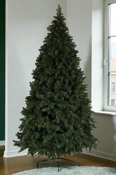Artificial Christmas tree "Lvivska Premium", cast plastic, dark green color, 2.5, Dark Green, 150 sm