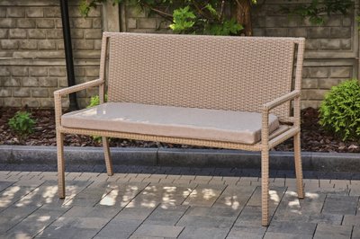 Emma rattan sofa, Beige rattan, Beige