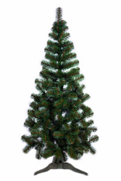 Искусственная новогодняя елка “Янина”, ПВХ пластик, цвет зеленый, 1.5, Green