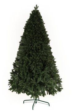 Искусственная елка "Буковинская", литой пластик, цвет темно &ndash; зеленый, 2.1, Dark Green, 130 см