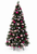Artificial Christmas trees with toys (set)