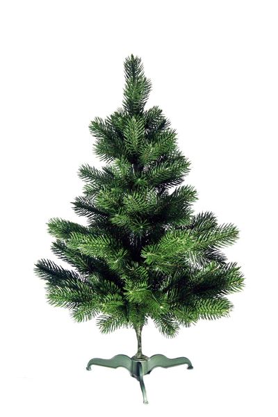 Искусственная новогодняя елка “Карпатская”, литой пластик, цвет зеленый, 60 см, Green