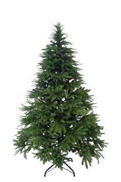 Artificial Christmas tree &ldquo;Mountain&rdquo;, cast plastic, dark green color, 1.8, Dark Green, 130 sm