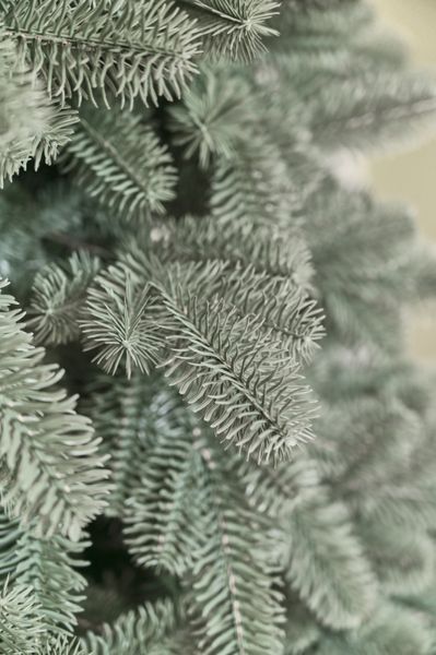 Artificial Christmas tree &ldquo;Alaska Premium&rdquo;, cast plastic, color blue, 2.3, Blue, 140 sm