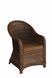 Garden set OFELIA MINI, Tobacco rattan, Tobacco, Gray