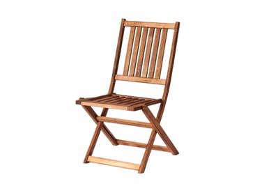 Wooden chair Jasmine, Natural wood color