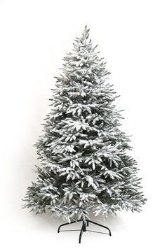 Artificial Christmas tree &ldquo;Dream 2&rdquo;, cast plastic, PVC, dark green, snowy, 1.8, Snowing, 120 sm