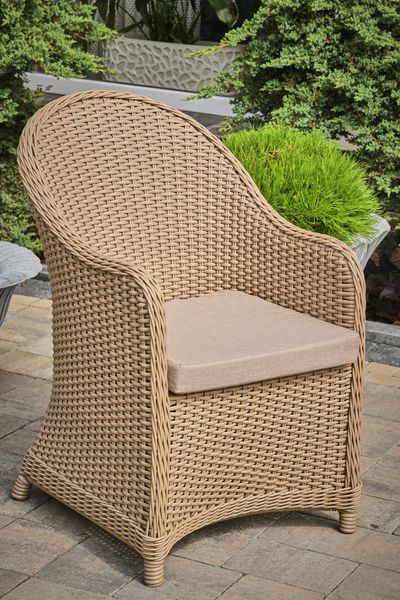 Olivia Lux garden set, Beige rattan, Beige, Beige