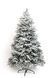 Artificial Christmas tree &ldquo;Dream 2&rdquo;, cast plastic, PVC, dark green, snowy, 1.8, Snowing, 120 sm