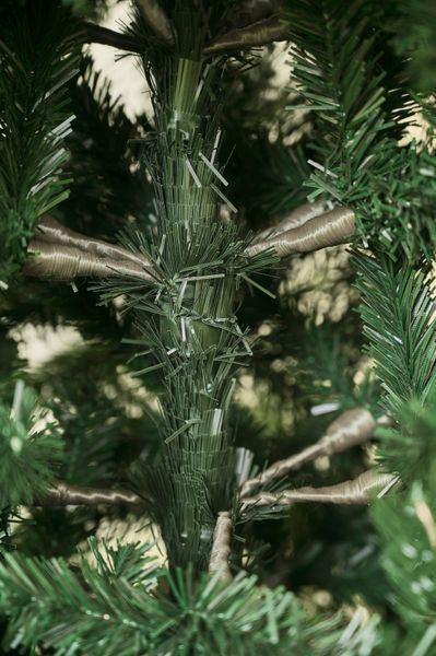 Sztuczna choinka &ldquo;Karpacka&rdquo;, formowane tworzywo sztuczne, PCV, kolor ciemnozielony, 2.1, Dark Green, 120 sm