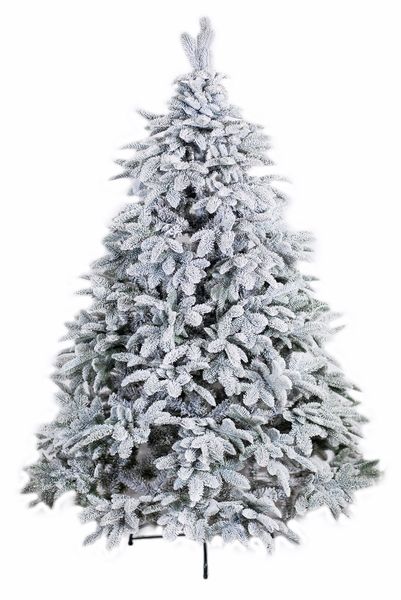 Artificial Christmas tree “Dream”, cast plastic, PVC, dark green, snowy, 1.8, Snowing