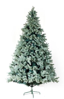 Artificial Christmas tree “Iceland”, cast plastic + PVC, color blue, 2.1, Blue