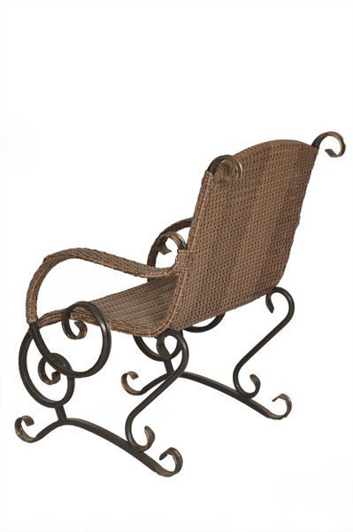 Zestaw ogrodowy Milan, Tobacco rattan, Tobacco