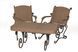 Zestaw ogrodowy Milan, Tobacco rattan, Tobacco