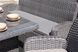 Garden set AMELIA, Anthracite rattan, Anthracite, Beige