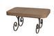 Milan Mini rattan table, Tobacco rattan, Tobacco
