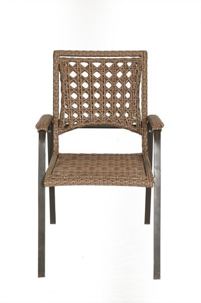 Rattan chair BERGAMO, Tobacco rattan, Tobacco