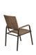 Rattan chair BERGAMO, Tobacco rattan, Tobacco