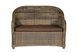 Rattan sofa OFELIA, Almond rattan, Almond, Beige