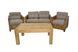 Garden set KOMFU WOOD MIDDLE, Vintage, Brown