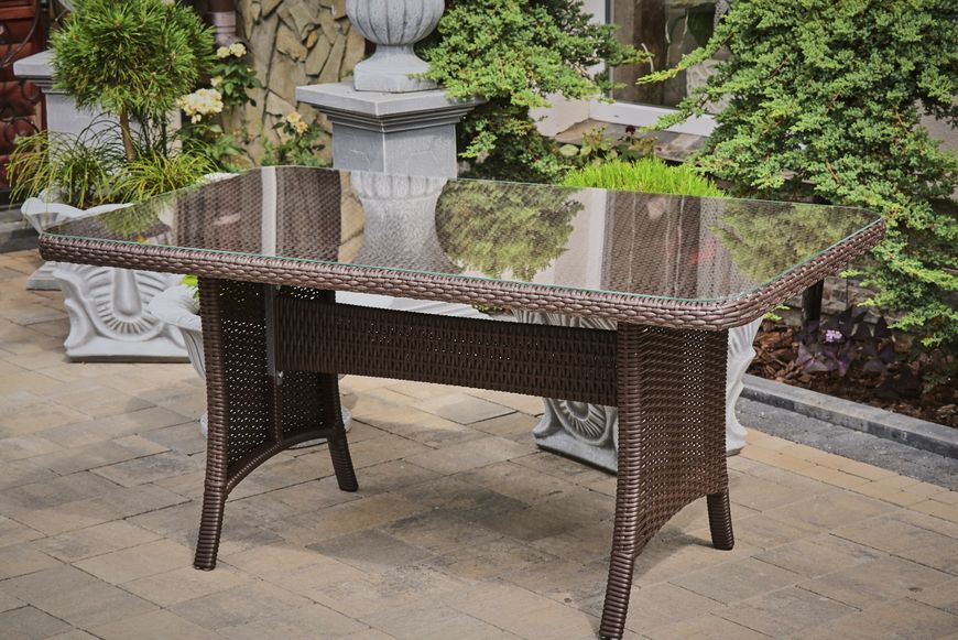 Classic Premium garden set, Brown rattan, Brown, Beige