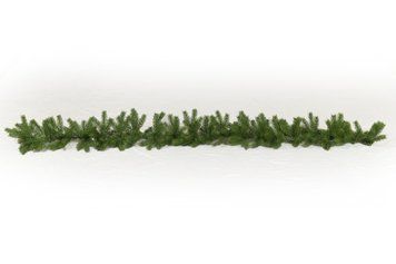 Artificial garland &ldquo;Bukovynska&rdquo;, molded plastic, light green color, 1.8m