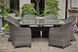 Garden set Olivia, Anthracite rattan, Anthracite, Beige