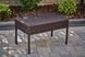 Emma rattan table, Brown rattan, Brown